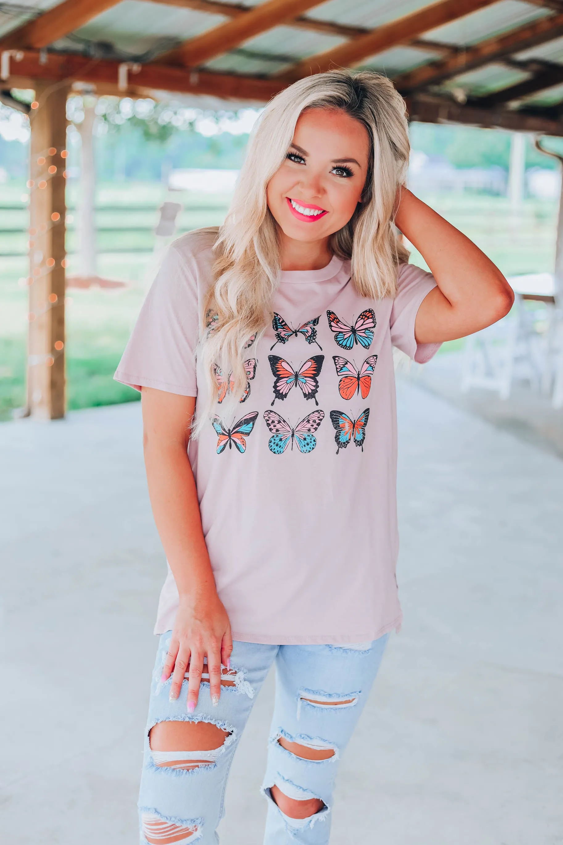 Seasons Of Change Butterfly Tee