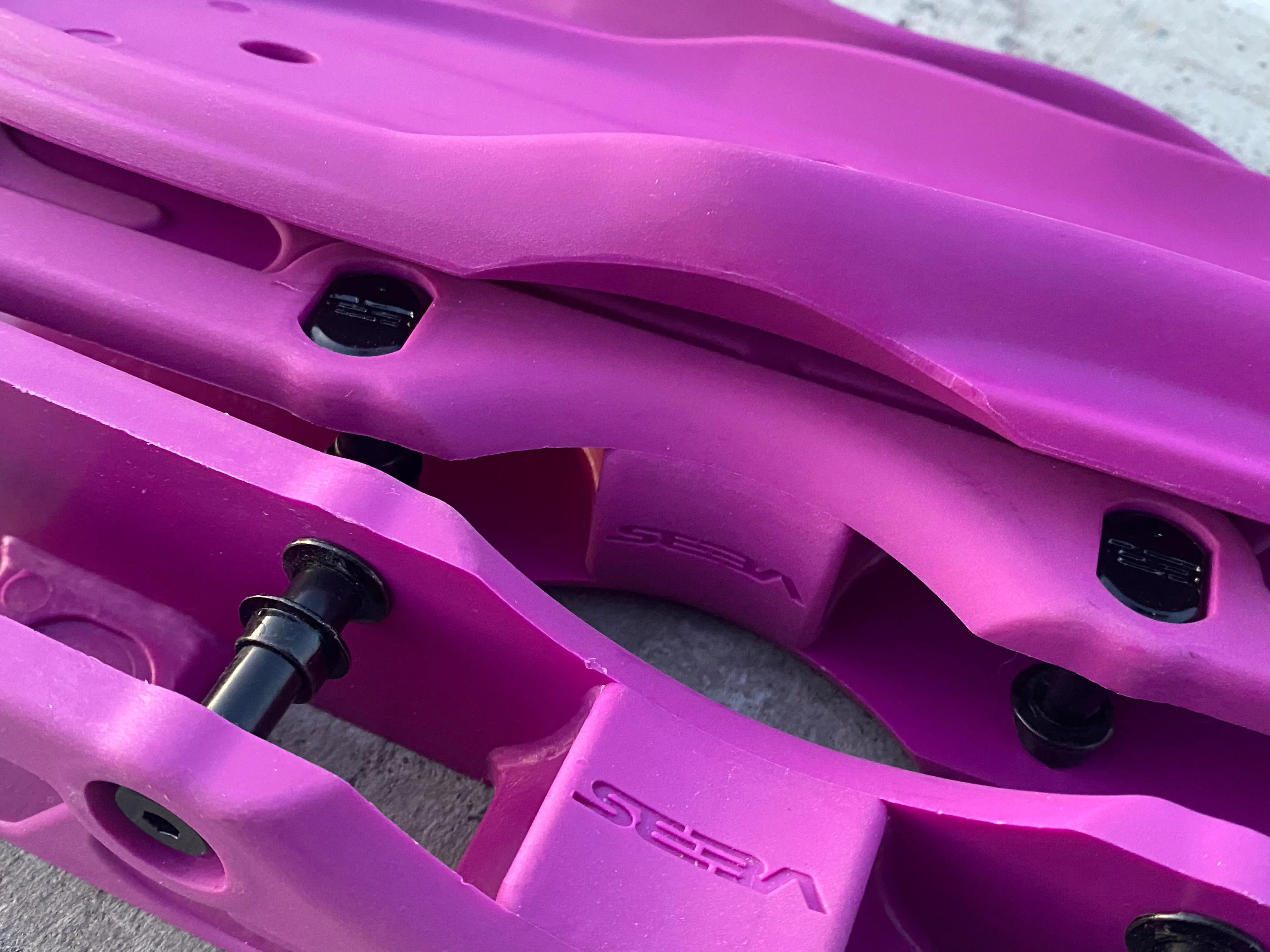 Seba CJ & SX - Purple - Frame and Soul Plate set