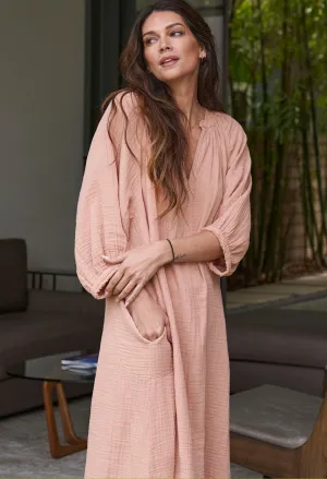 Sedona Gauze Dress with Pockets