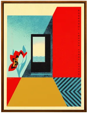 Shepard Fairey | Ocean Today - Desert Tomorrow