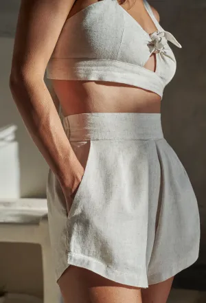 Short Eco-Linen