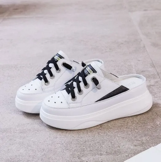 Small Size Lace Up Womens Sneakers BS280