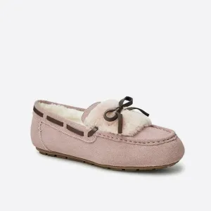 Sohiwoo Women Round Toe Muffin Bottom Snow Loafers