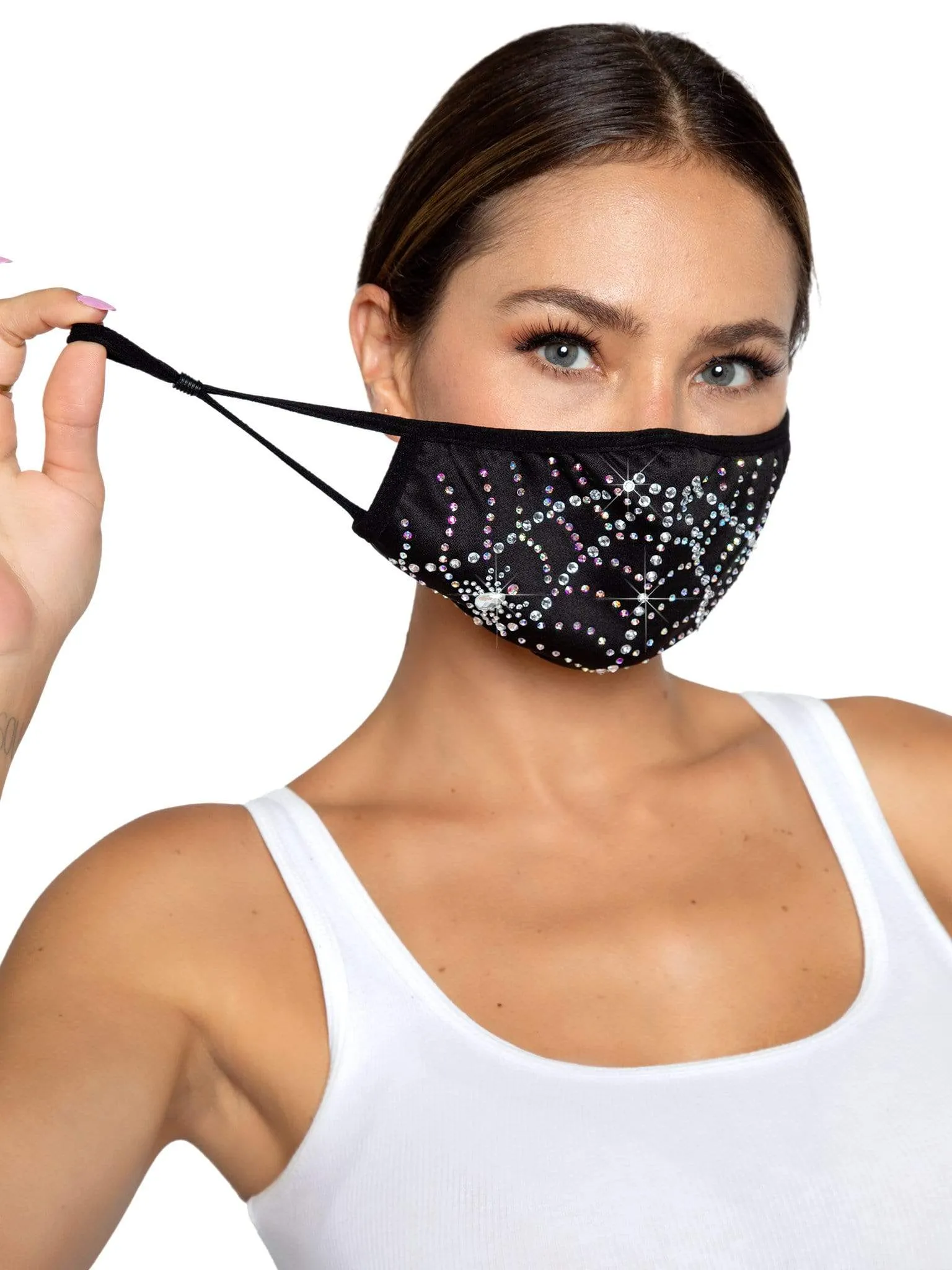 Spider Web Face Mask