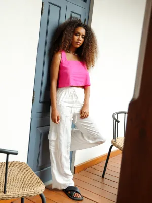 Square Neck Loose Fit Top