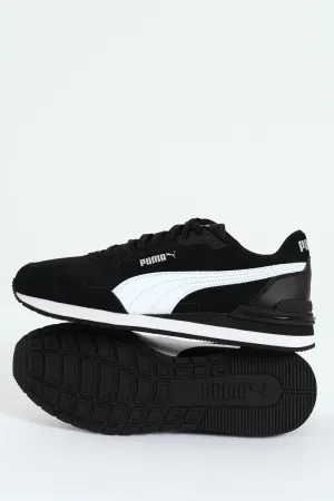 Street Runner V4 Sneaker - Black/White