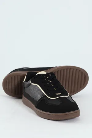 Suede Street Sneaker - Black