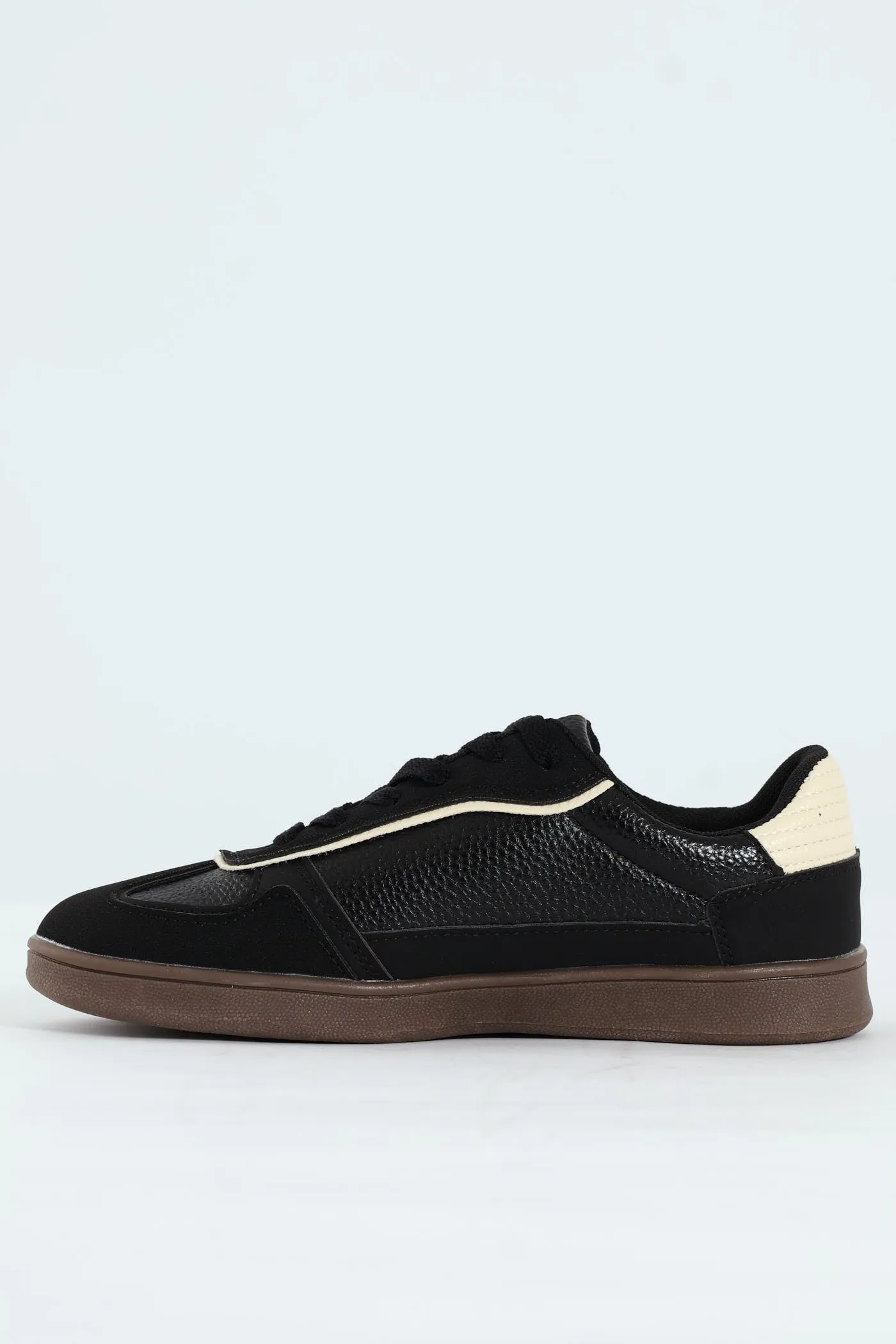 Suede Street Sneaker - Black