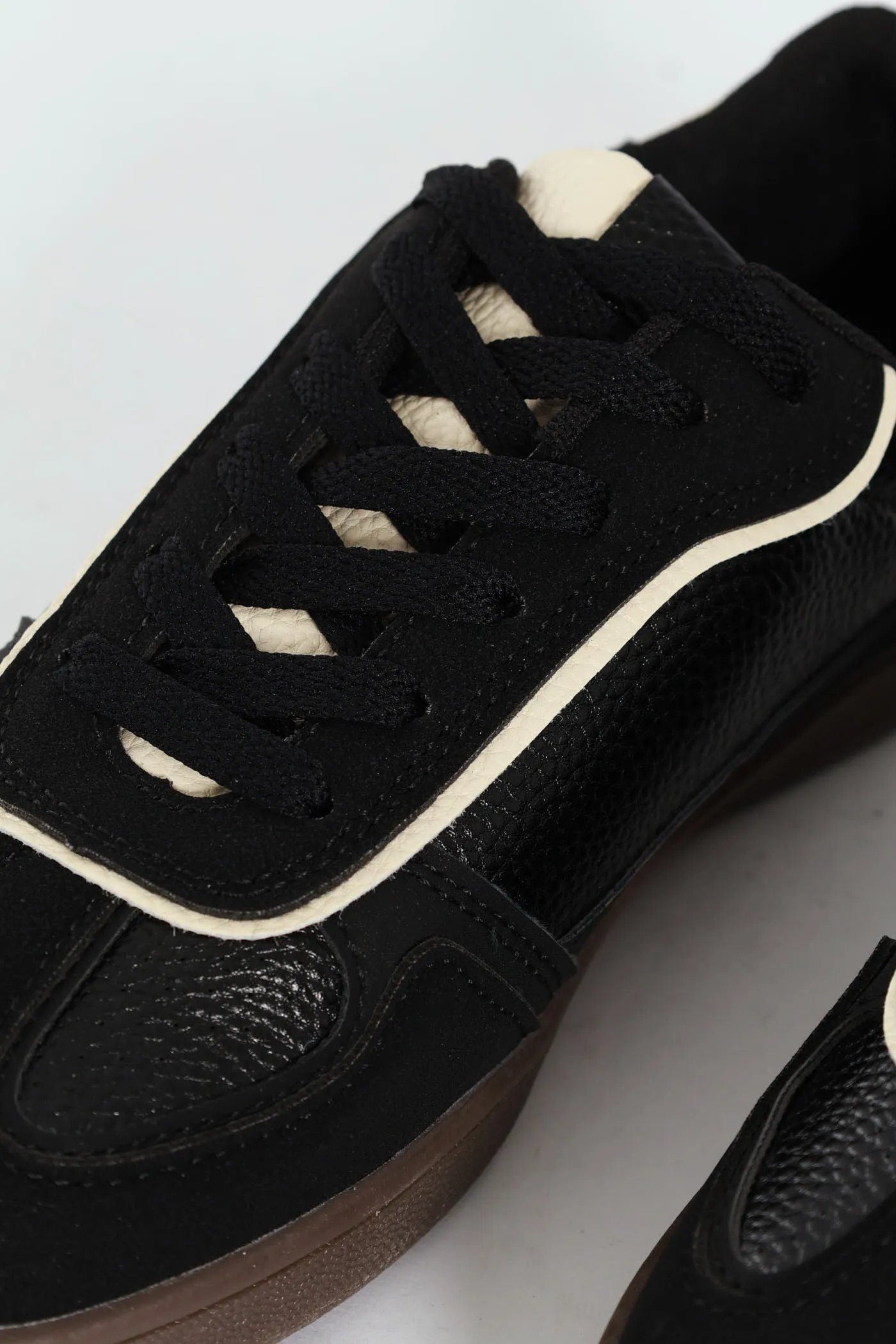 Suede Street Sneaker - Black