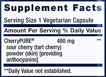 Tart Cherry with CherryPURE®