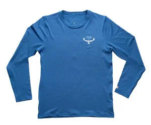 TKS Antix Sunshirt - Heather Blue LS