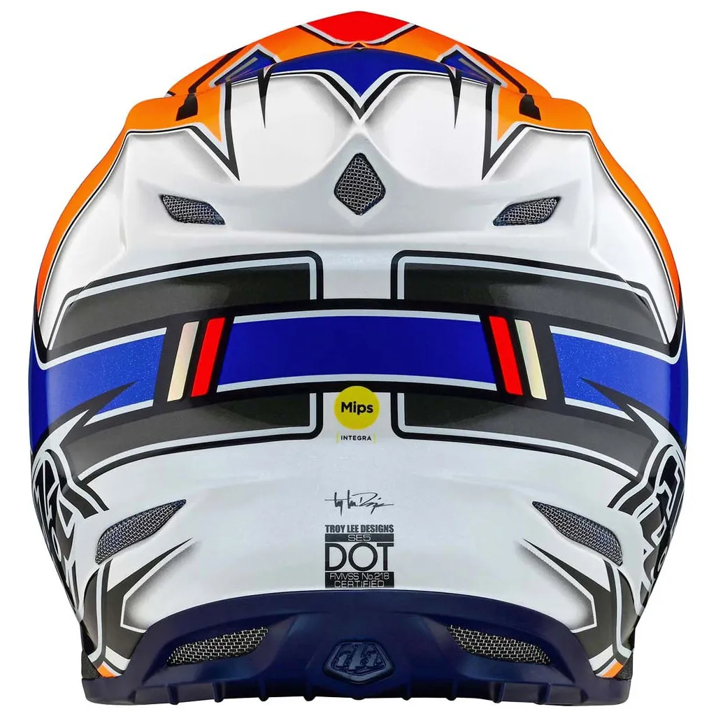TLD - SE5 Composite Efix Blue/Orange Helmet