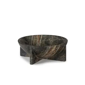 Tribune Marble Bowl - Small or Large (Green)