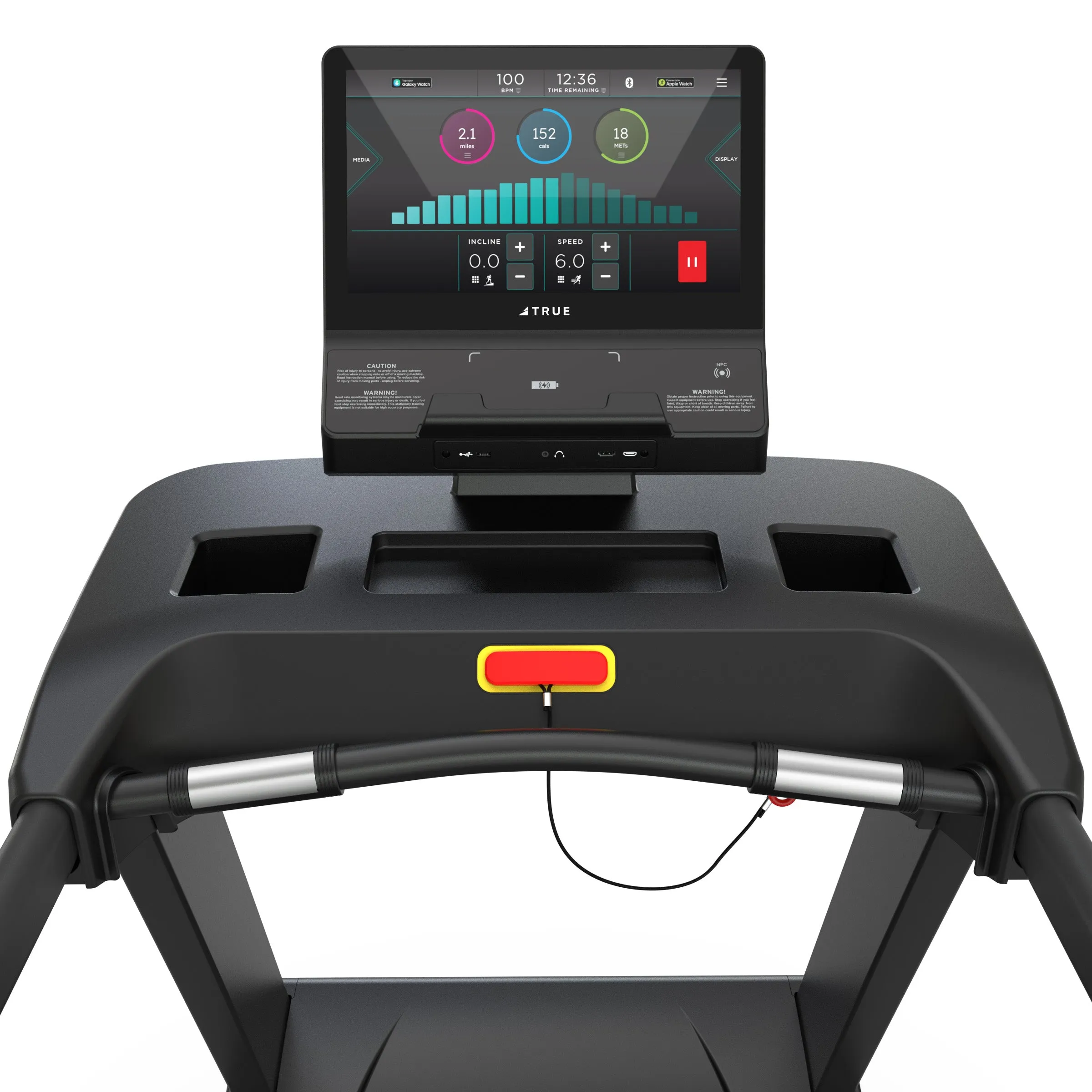 True Fitness Launch Treadmill with Unite 16 Console