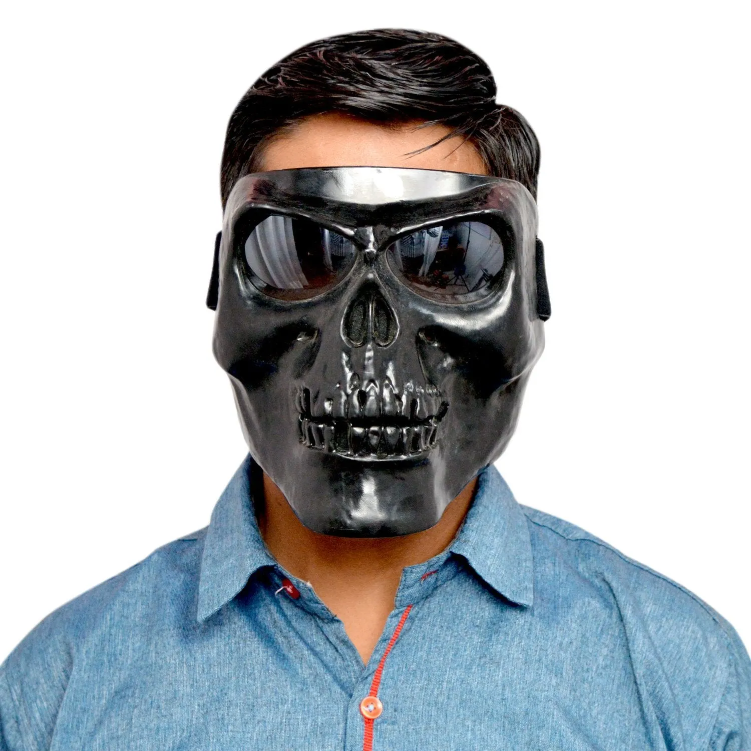 Unique Skull Face Mask Motorcycle Goggle