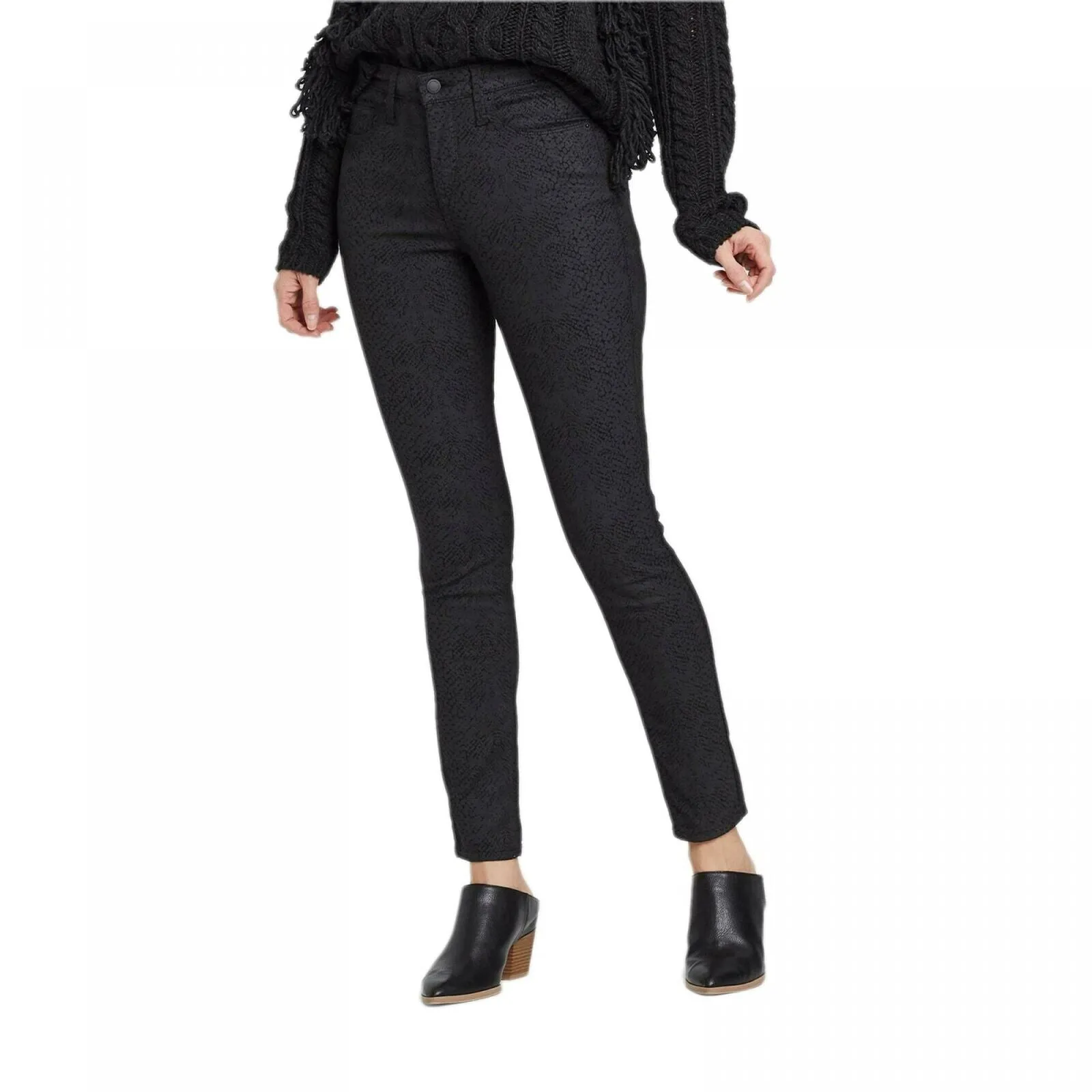 Universal Thread Women's Snake Print High Rise Skinny Jeans