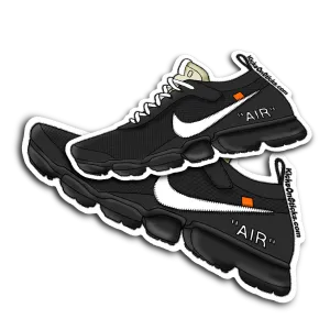 Vapormax Off-White "Black" Sneaker Sticker