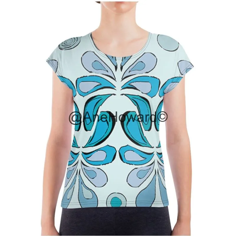 Velours Loose Fit T-Shirt April Shower
