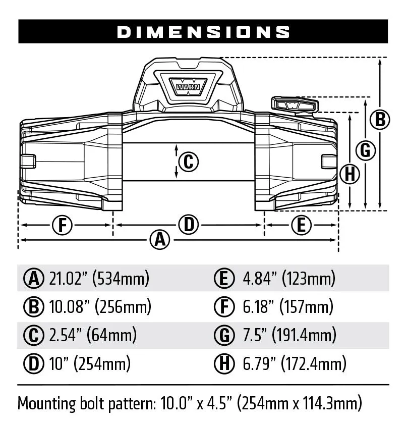 WARN - VR EVO 12-S - 103255