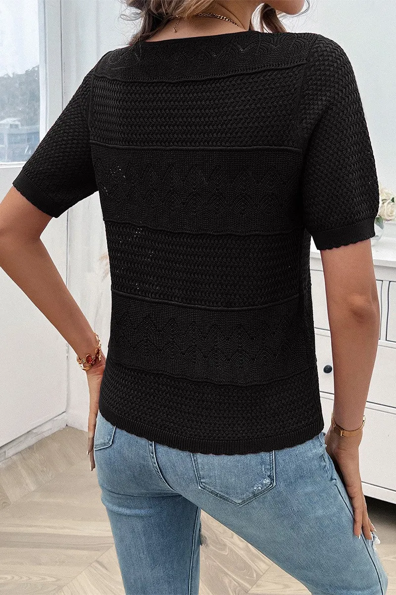 Wavelength Knit Top