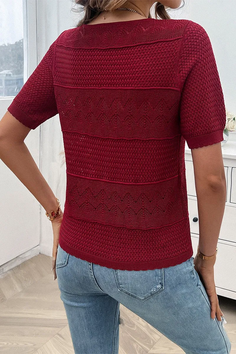 Wavelength Knit Top