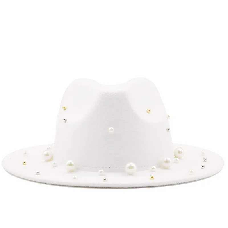 White Fashion Hat