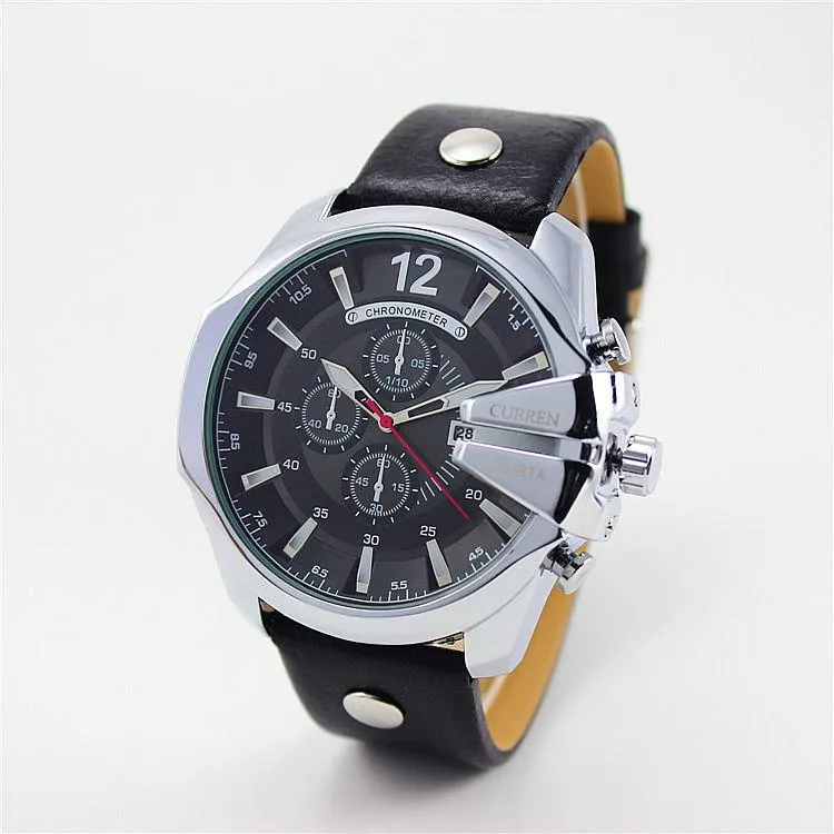 Wide Dial Fashion Watch