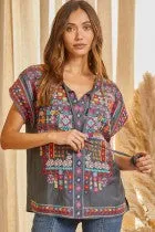 Windsor Embroidered Blouse
