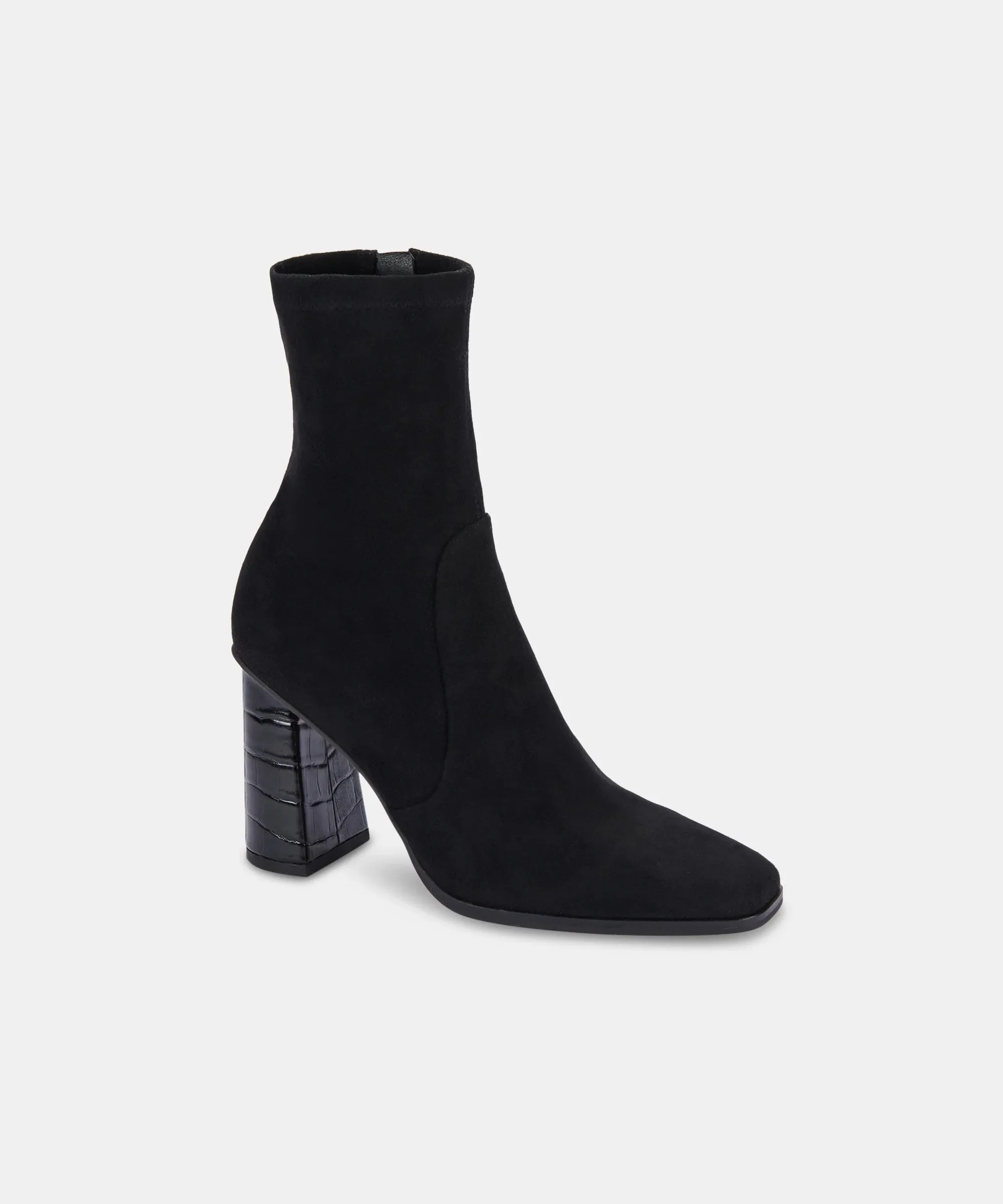 Women's Petya Booties - Black Stella Suede (Sizes 9.5, 10)